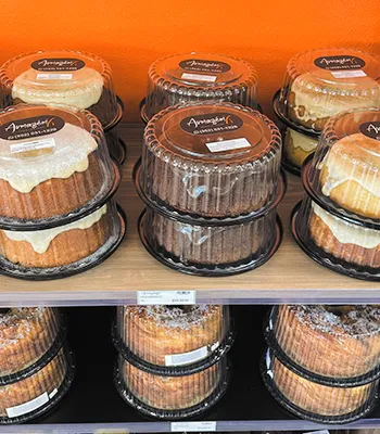 Padaria do Armazém X Clermont com pães e produtos frescos