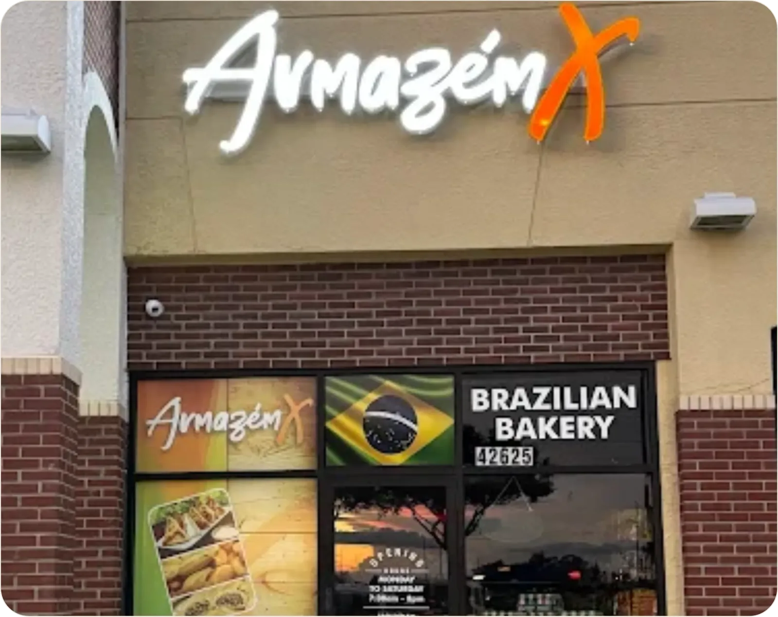 Fachada de la tienda Armazém X Davenport en la US-27