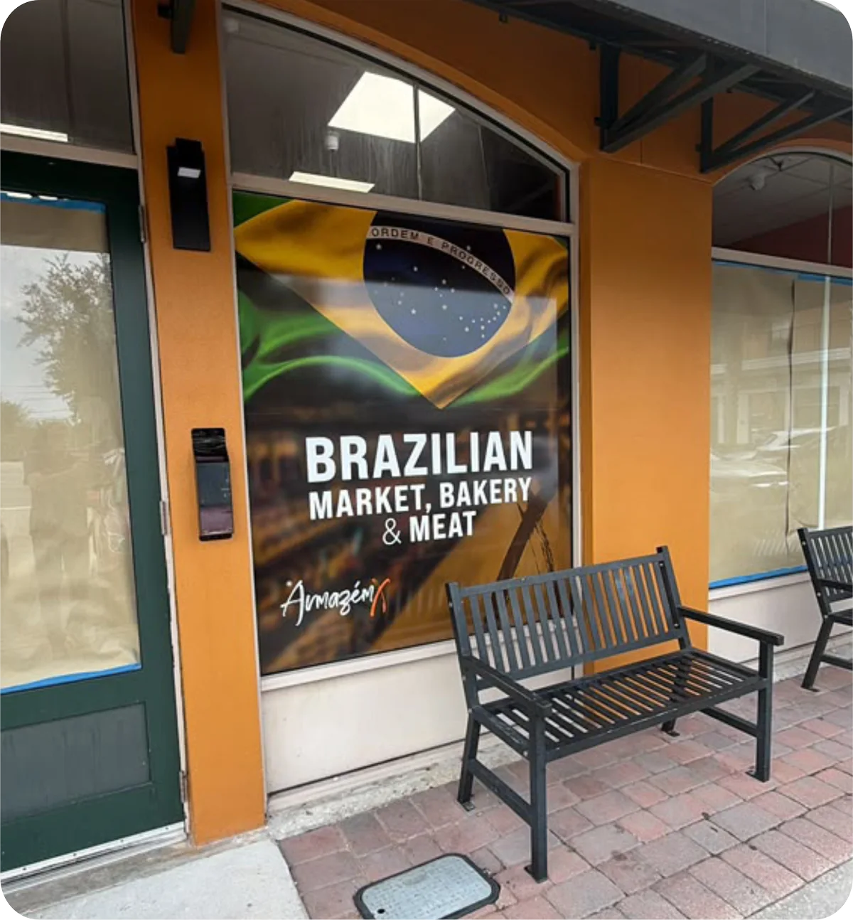 Entrada da unidade Armazém X Winter Garden