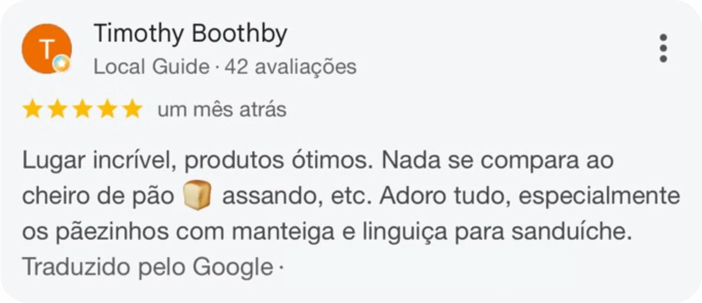 Avaliação do Google de Timothy Boothby sobre o Armazém X Davenport